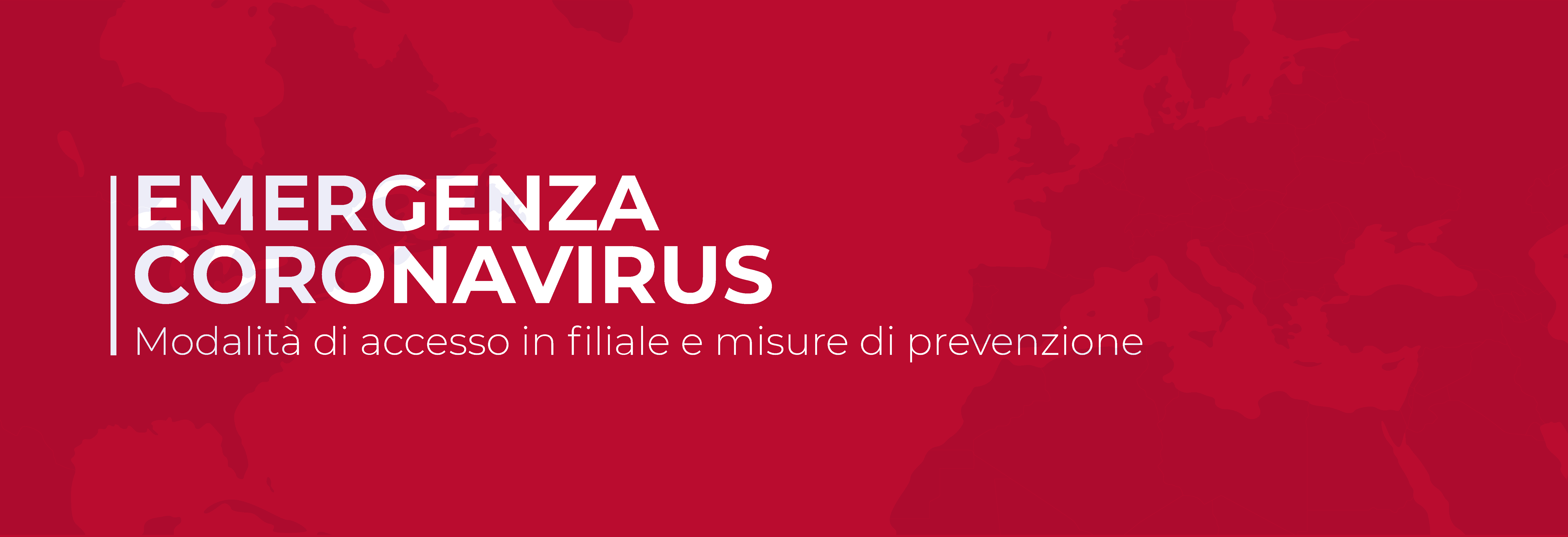 Emergenza Sanitaria corona virus
