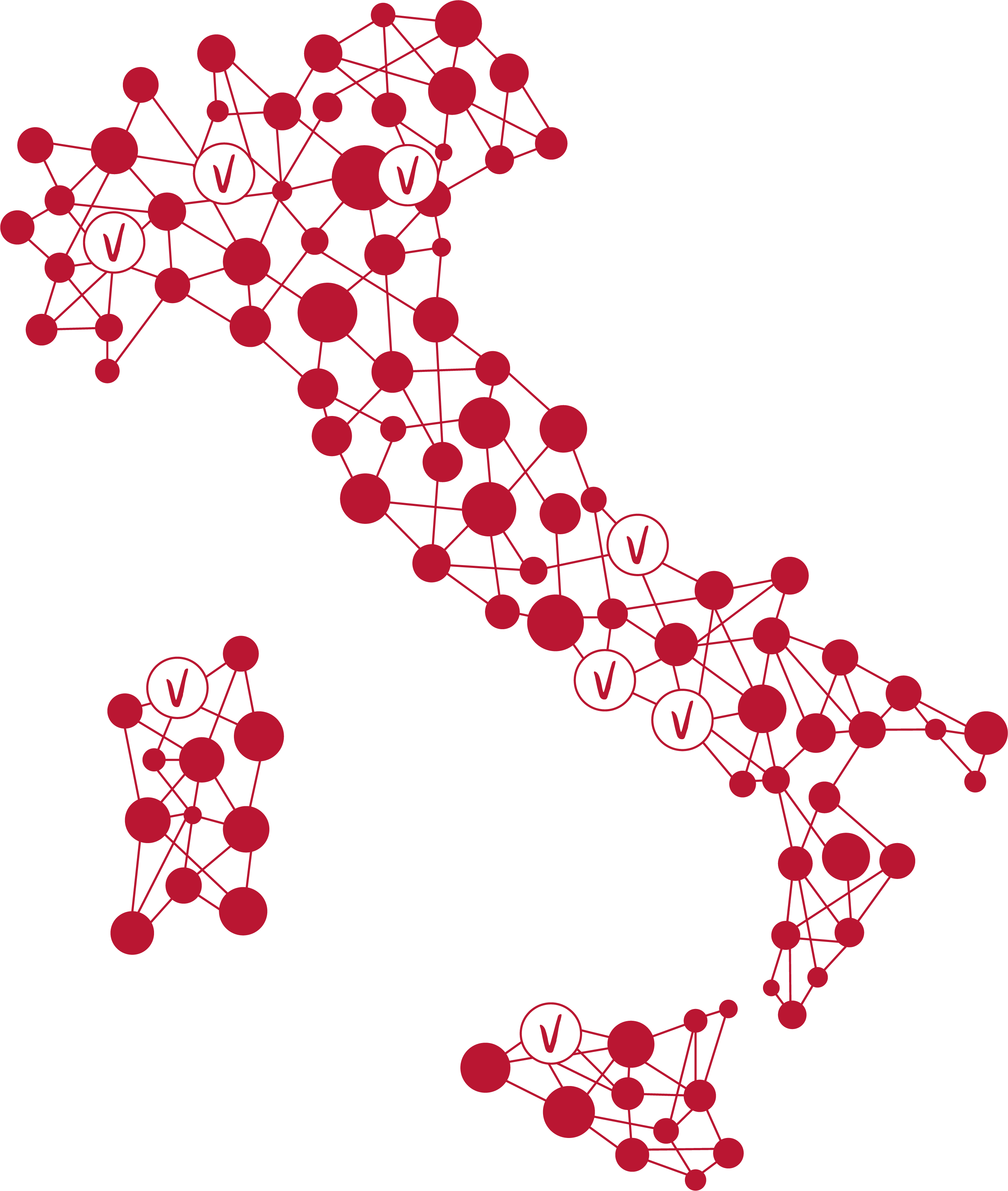 mappa stilizzata agenzie